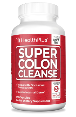 SUPER COLON CLEANSE 120 CAPSULAS HEALTHPLUS