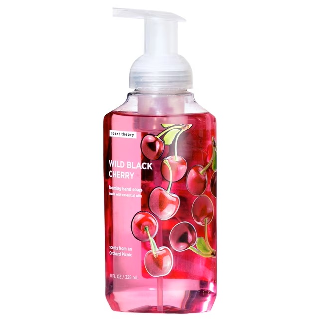 JABÓN DE MANOS ESPUMOSO WILD BLACK CHERRY 325ML SCENT THEORY
