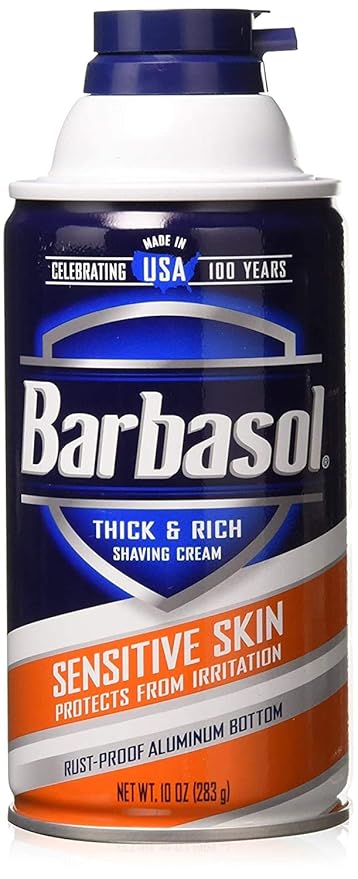 BARBASOL ESPUMA DE AFEITAR SENSITIVE SKIN 283 GR