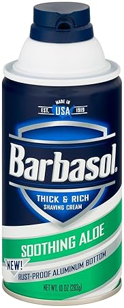 BARBASOL ESPUMA DE AFEITAR SOOTHING ALOE 283 GR