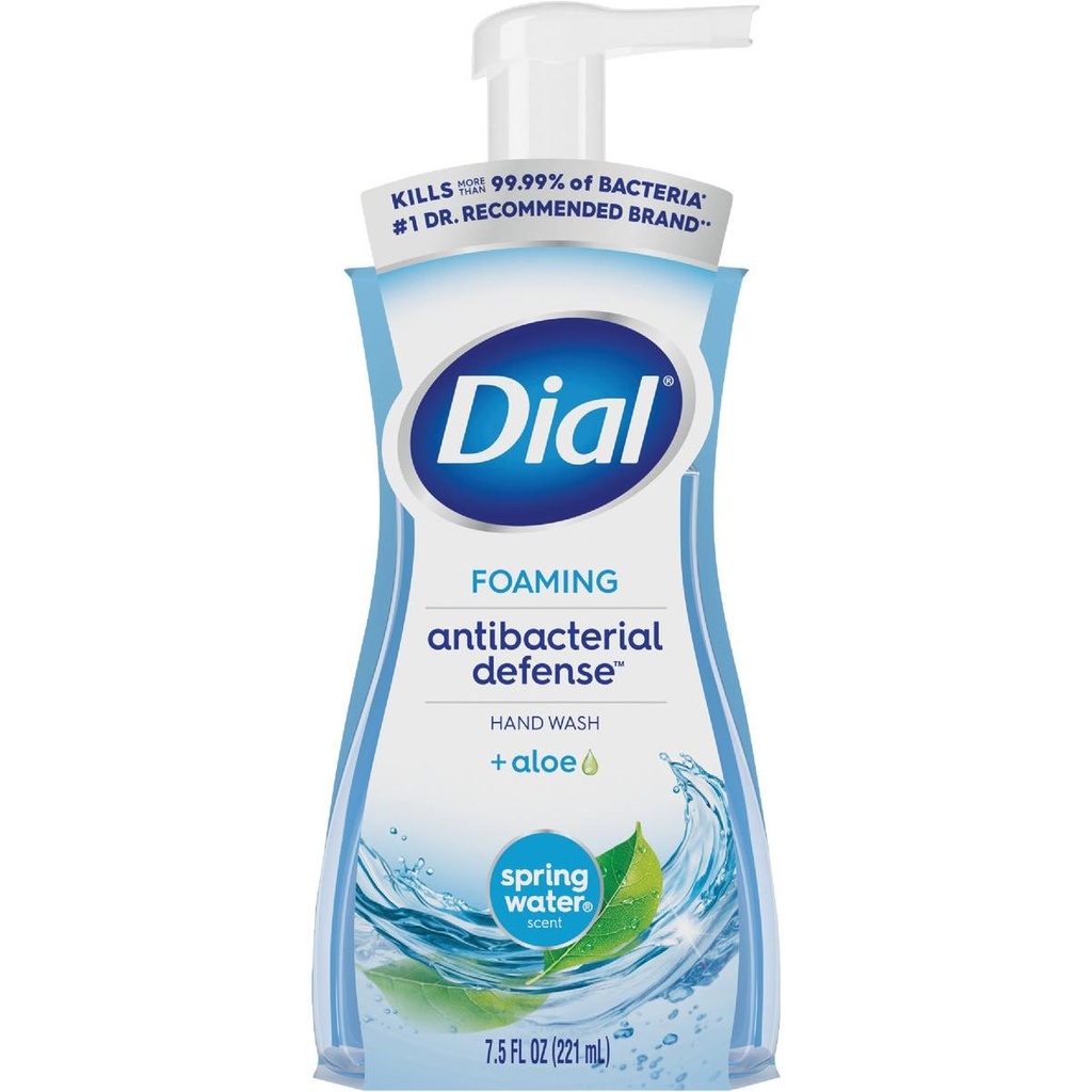 DIAL FOAMING SPRING WATER 221 ML