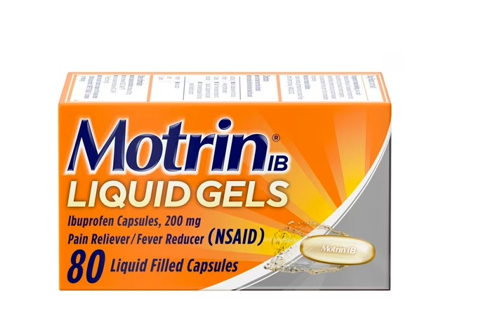 MOTRIN IB 200MG 80 capsulas blandas