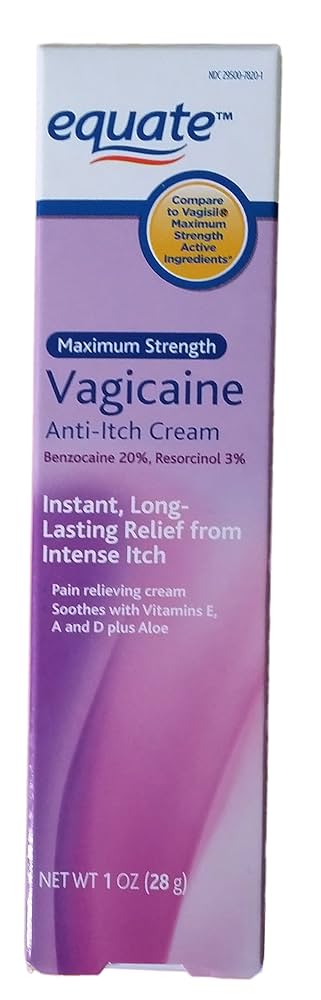 VAGICAINE ANTI-ITCH CREAM MAXIMUM STRENGTH 28G EQUATE