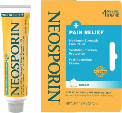 NEOSPORIN CREMA PAIN RELIEF 28.3 GR