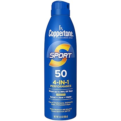 PROTECTOR SOLAR COPPERTONE SPORT 4EN1 50 SPF 156 ML
