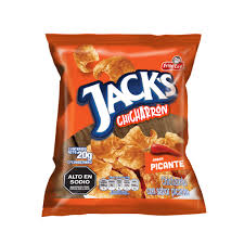CHICHARRON PICANTES JACKS 20 GR
