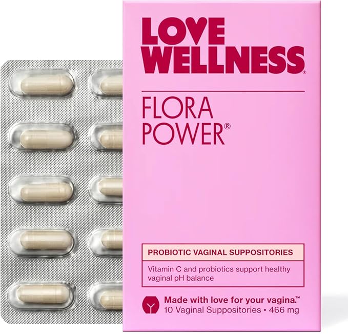 FLORA POWER PROBIOTICO CON VITAMINA C 10 UNID LOVE WELLNESS