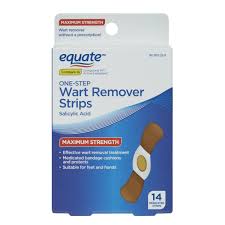 ONE-STEP WART REMOVER STRIPS 14 STRIPS EQUATE