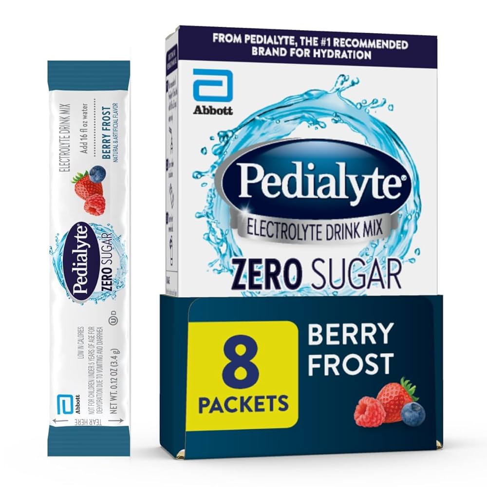 PEDIALYTE ELECTROLYTE ZERO SUGAR 8 COUNT 27.2G