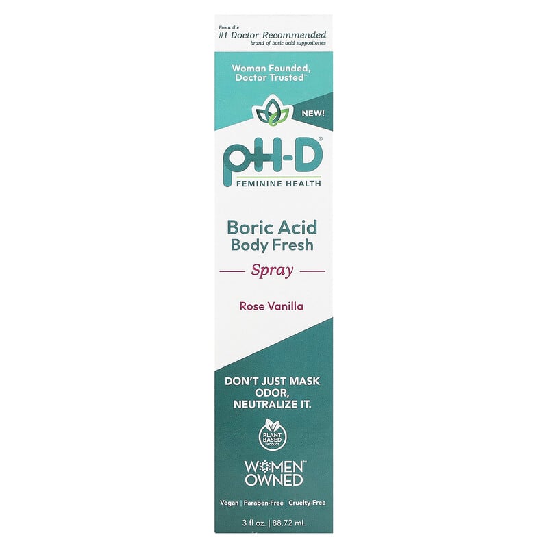 SPRAY FRESCO CORPORAL DE ACIDO BORICO 88.72ML PH-D