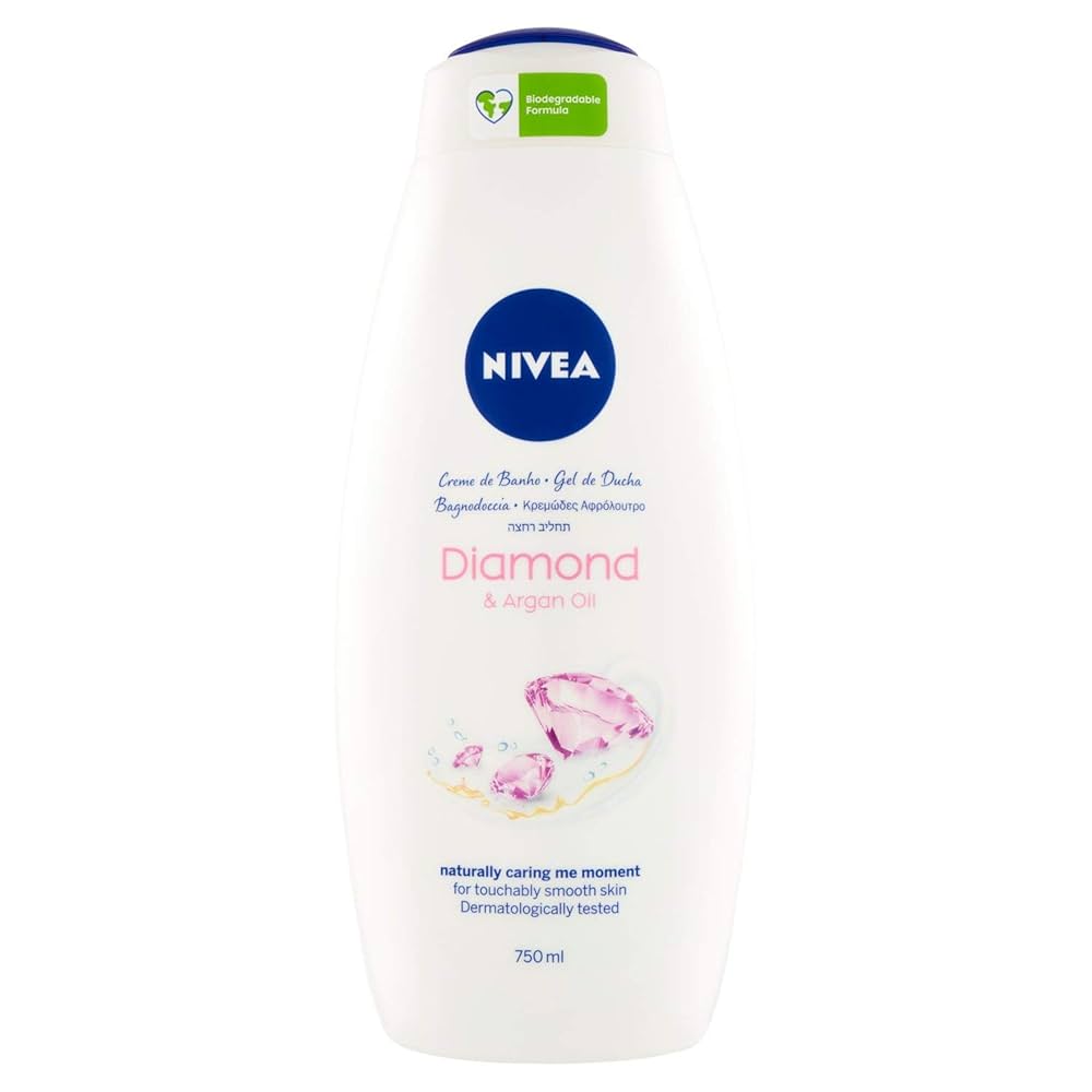 NIVEA CARE & DIAMOND GEL DE DUCHA 750ML