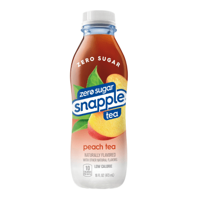SNAPPLE TE ZERO SUGGAR PEACH 591ML