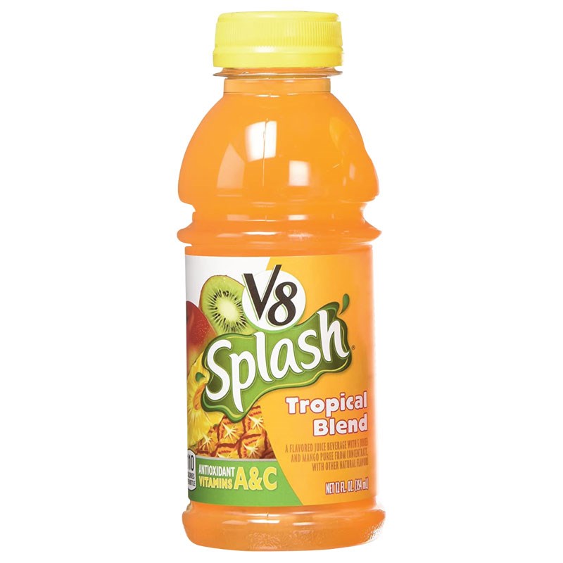 V8 SPLASH TROPICAL BLEND 355 ML