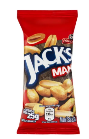 MANI FRITO LAY JACKS SALADO 25 GR