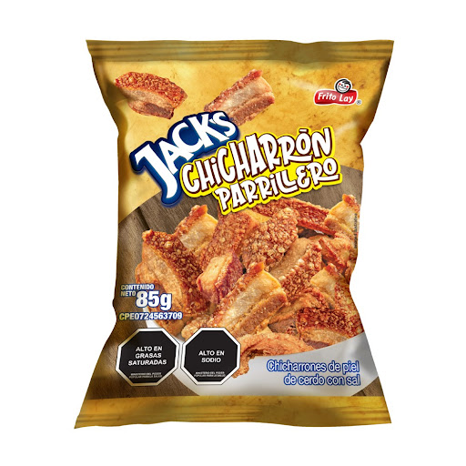 CHICHARRON JACKS PARILLERO 85 GR