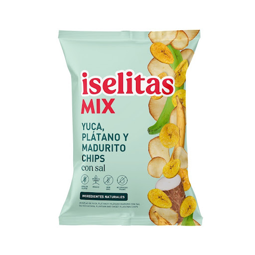 ISELITAS MIX (YUCA-MADURITO-PLATANO) SAL 220 GR