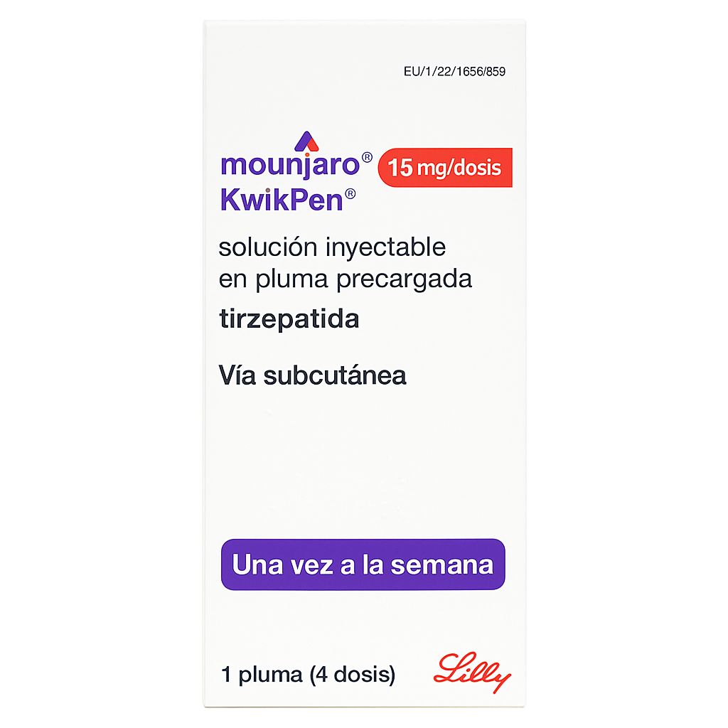 MOUNJARO 15MG 1 PLUMA LILLY