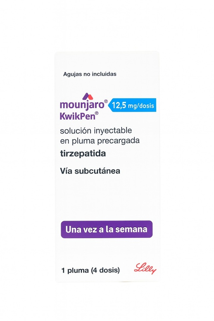 MOUNJARO 12.5MG 1 PLUMA LILLY