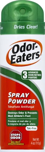 BODY POWDER SPRAY TALC FREE ODOR-EATERS 113 GR
