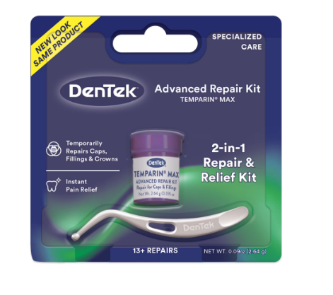 DENTEK TEMPARIN MAX KIT PARA REPARACION DENTAL AVANZADO