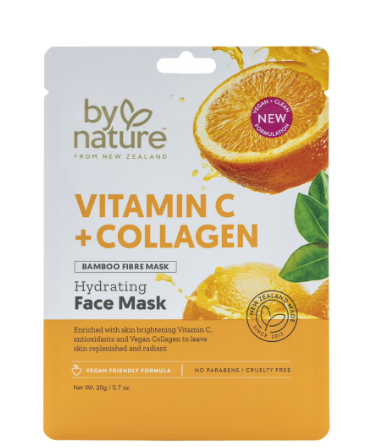 MASCARILLA CON VITAMINA C + COLLAGEN BY NATURE