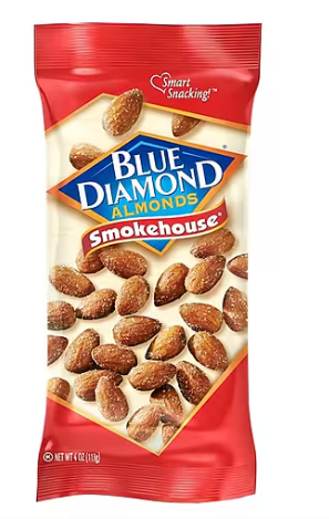 BLUE DIAMOND ALMONDS SMOKEHOUSE 21 GR