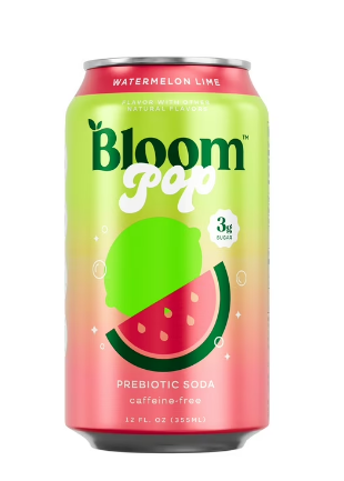 BEBIDA ENERGIZANTE BLOOM POP WATERMELON LIME 355 ML