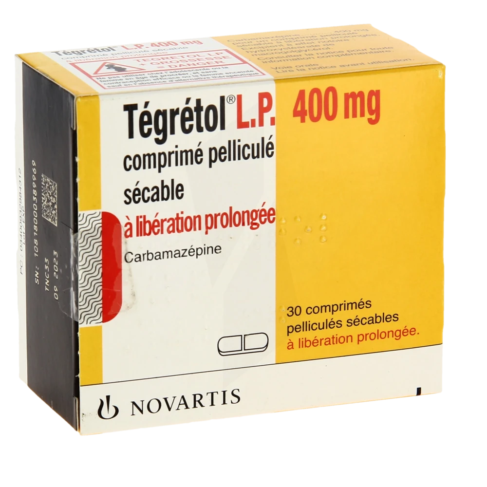 TEGRETOL L.P. 400MG 30COMP