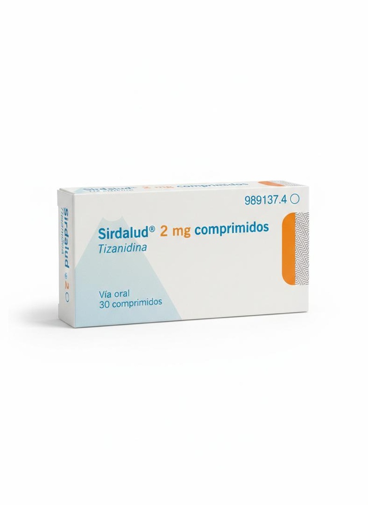 SIRDALUD 2MG X 30COMP NOVARTIS