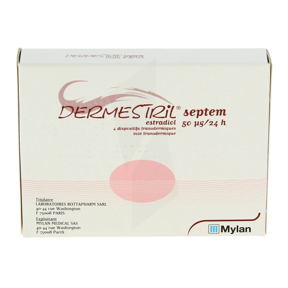 DERMESTRIL 50 MCG/24H X 4 PARCHES