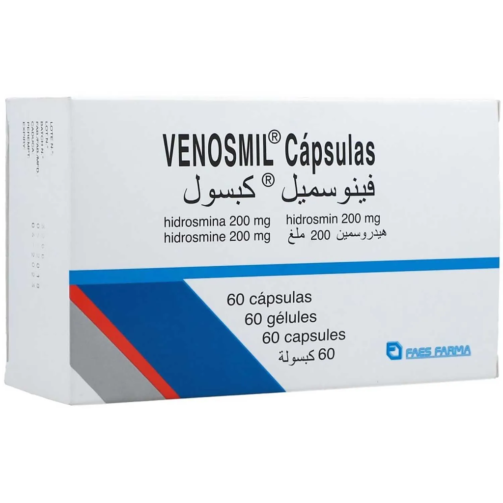 VENOSMIL 200mg x 60 CÁPSULAS FAES FARMA
