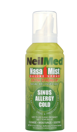 NEILMED NASAL MIST SALINE EXTRA STRENGTH SPRAY 75ML