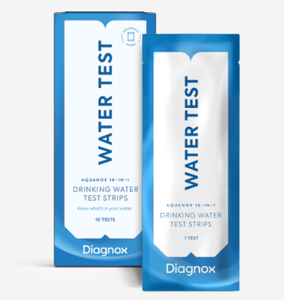 PRUEBA DE AGUA POTABLE 10 TEST DIAGNOX