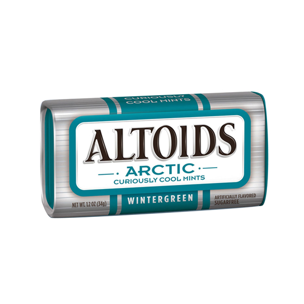 CARAMELO ALTOIDS ARTIC WINTERGREEN SUGARFREE