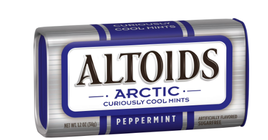CARAMELO ALTOIDS ARTIC PEPPERMINT SUGARFREE