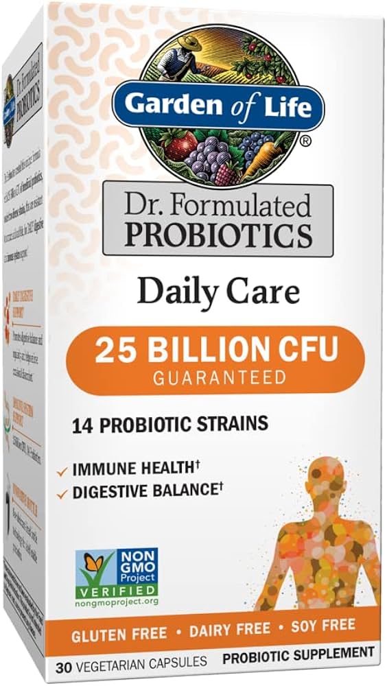 DR. FORMULATED PROBIOTICS DAILY CARE 25 BILLION X 30 CAPS GARDEN OR LIFE