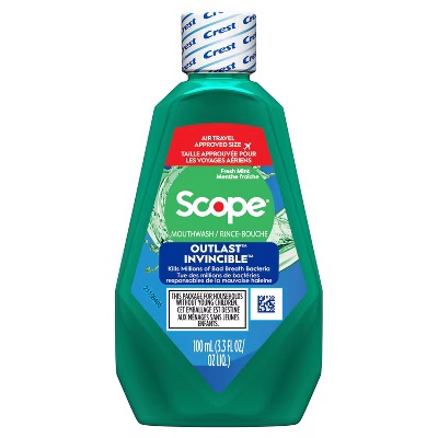 CREST SCOPE MOUTHWASH OUTLAST 100ML