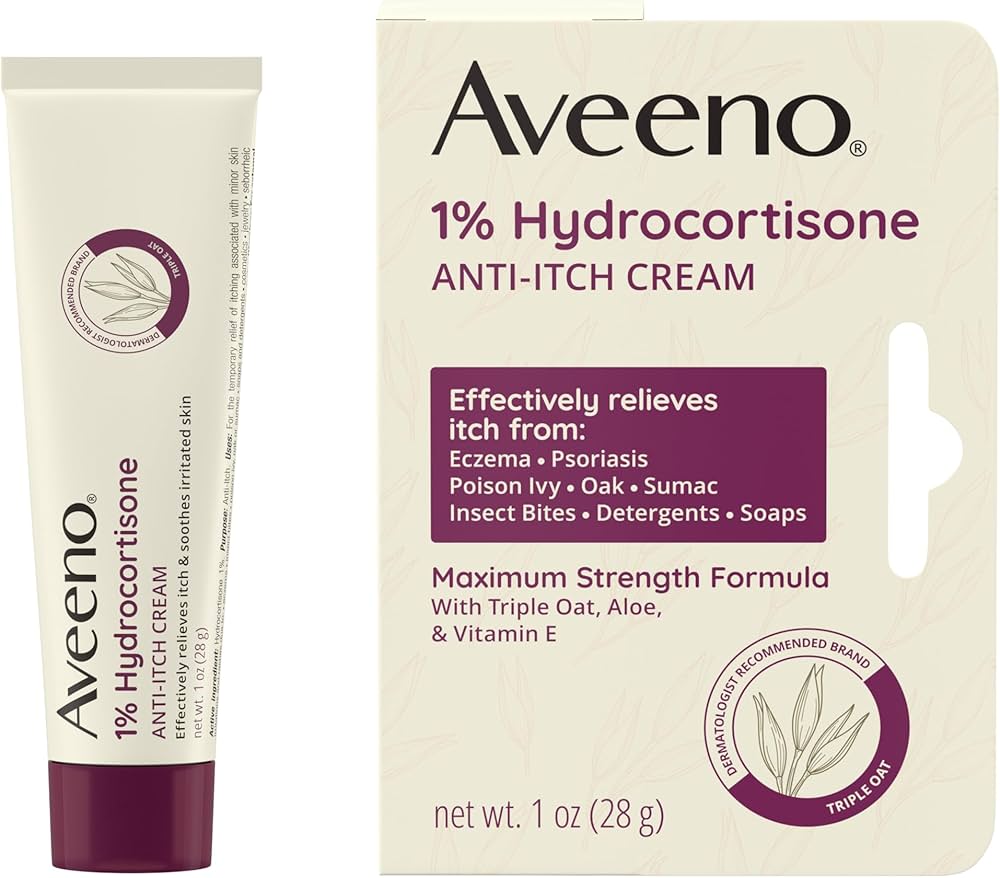 AVEEMO ANTI-ITCH CREAM HYDROCORTISONE 1%