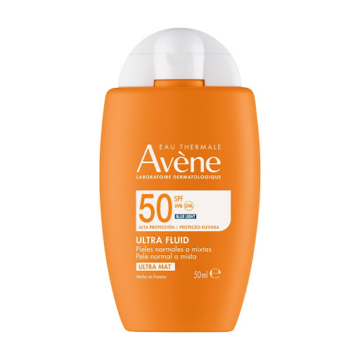PROTECTOR SOLAR ULTRA FLUID CON COLOR 50+SPF 50 ML AVENE