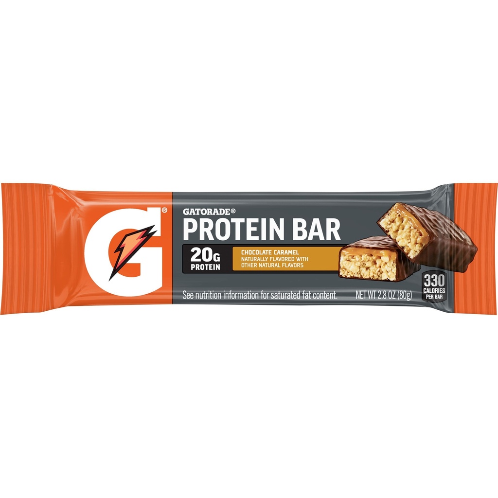 GATORADE CHOCOLATE CARAMEL  BARRA PROTEICA 80G