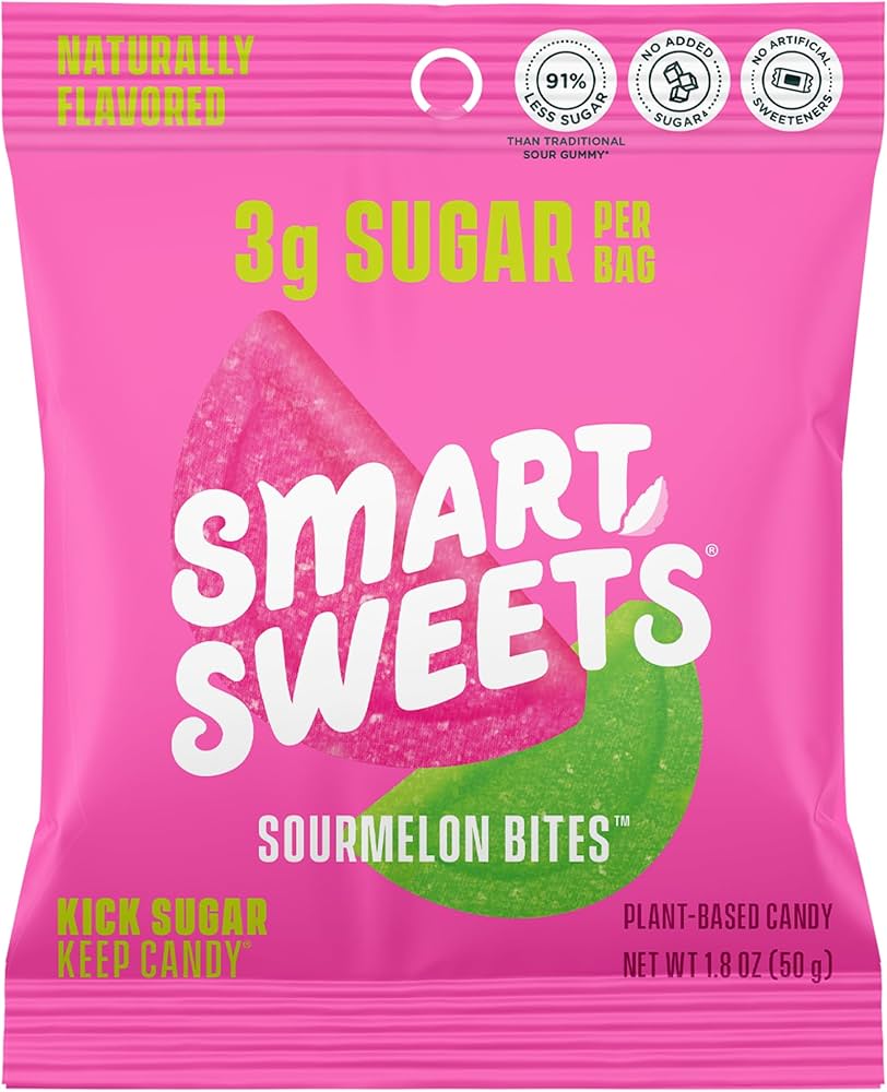 SMART WEETS SOURMELON BITES KICK SUGAR KEEP CANDY 50GR