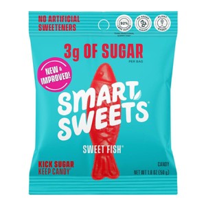 SMART WEETS SWEET FISH KICK SUGAR KEEP CANDY 50GR