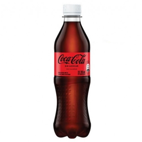COCA COLA SIN AZUCAR BOTELLA 355ML