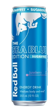 RED BULL THE SEA BLUE EDITION SUGARFREE JUNEBERRY 355 ML