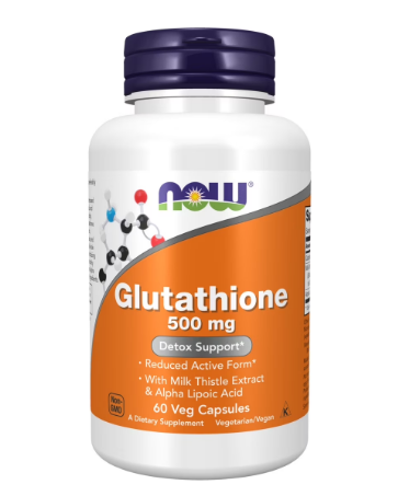 GLUTATHIONE 500 MG DETOX SUPPORT 60 CAP NOW