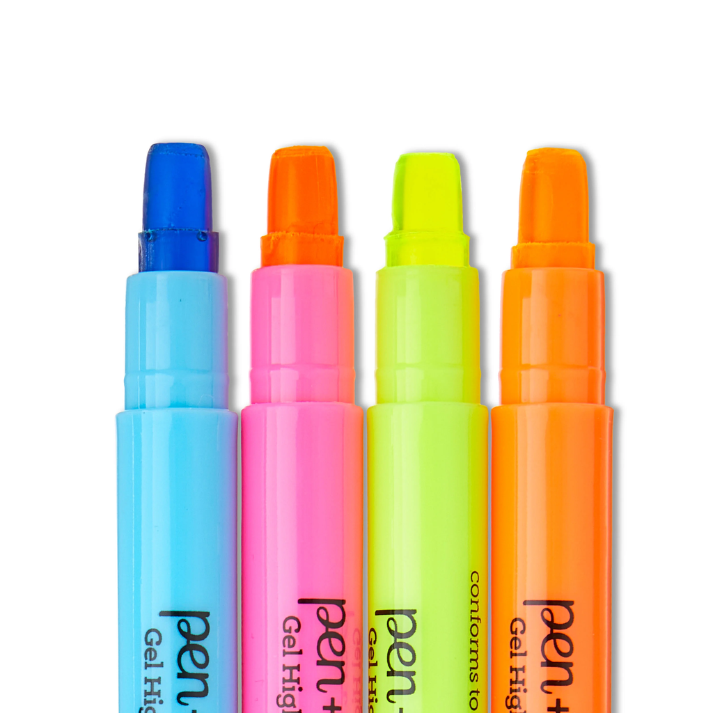 RESALTADORES COLORES SURTIDOS 4 PC PEN+GEAR
