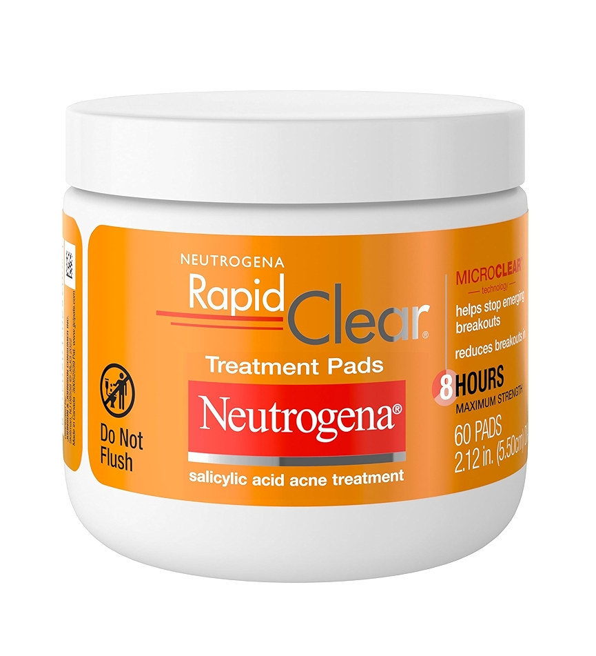 RAPID CLEAR TREATMENT PADS NEUTROGENA 60 PADS