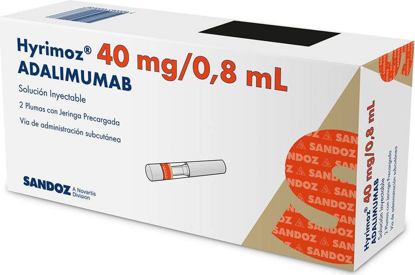 HYRIMOZ 40mg/0,8ml 2 PLUMA SANDOZ
