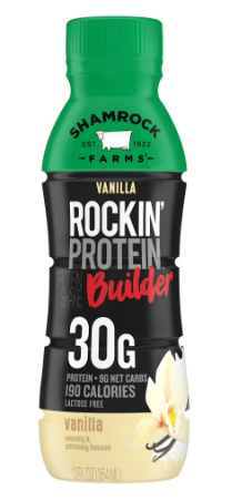 BEBIDA PROTEIN ROCKIN BUILDER 30G VAINILLA SHAMROCK