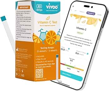 TEST DE VITAMINA C CON APP AL SMARTPHONE 10 CT VIVOO